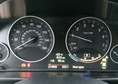 2013 BMW 335I xDrive z USA, uszkodzony, nr VIN WBA3B9G5XDNR89864